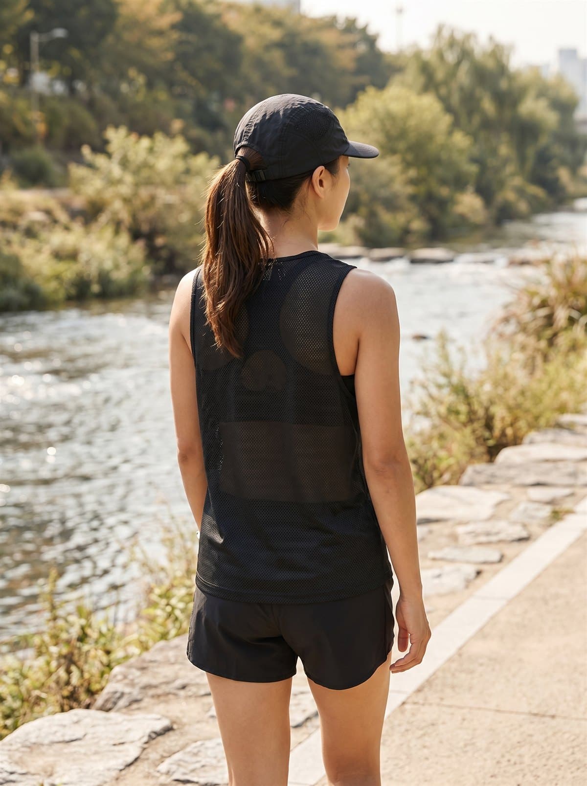 Flow Singlet WOMAN FITTING back