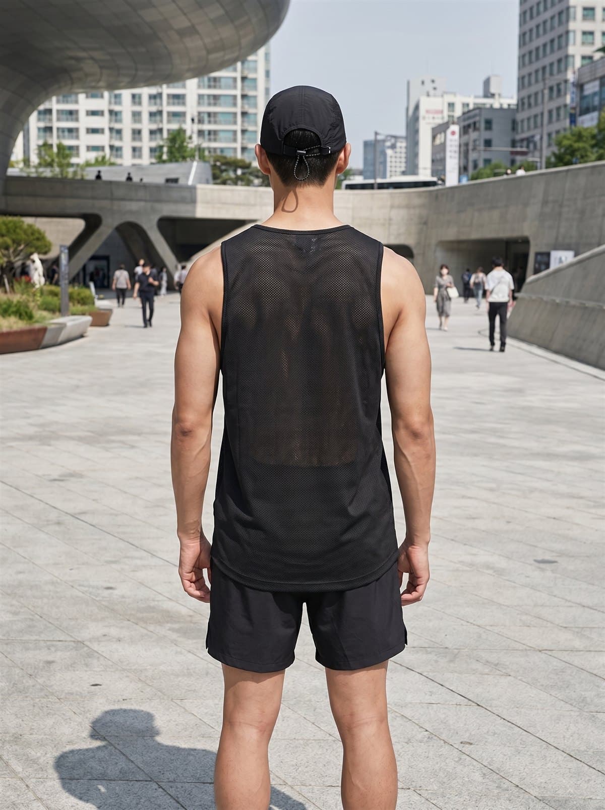 Flow Singlet MAN FITTING back