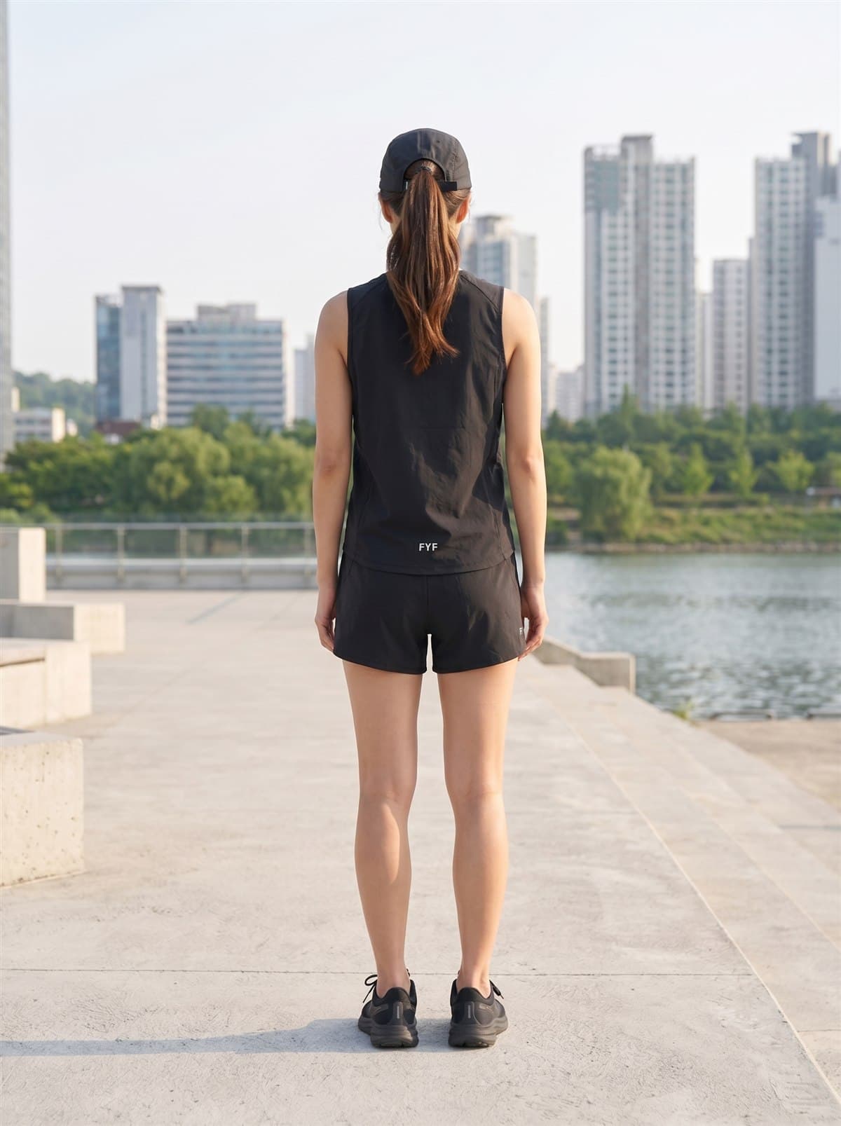 Pulse Sleeveless WOMAN FITTING back