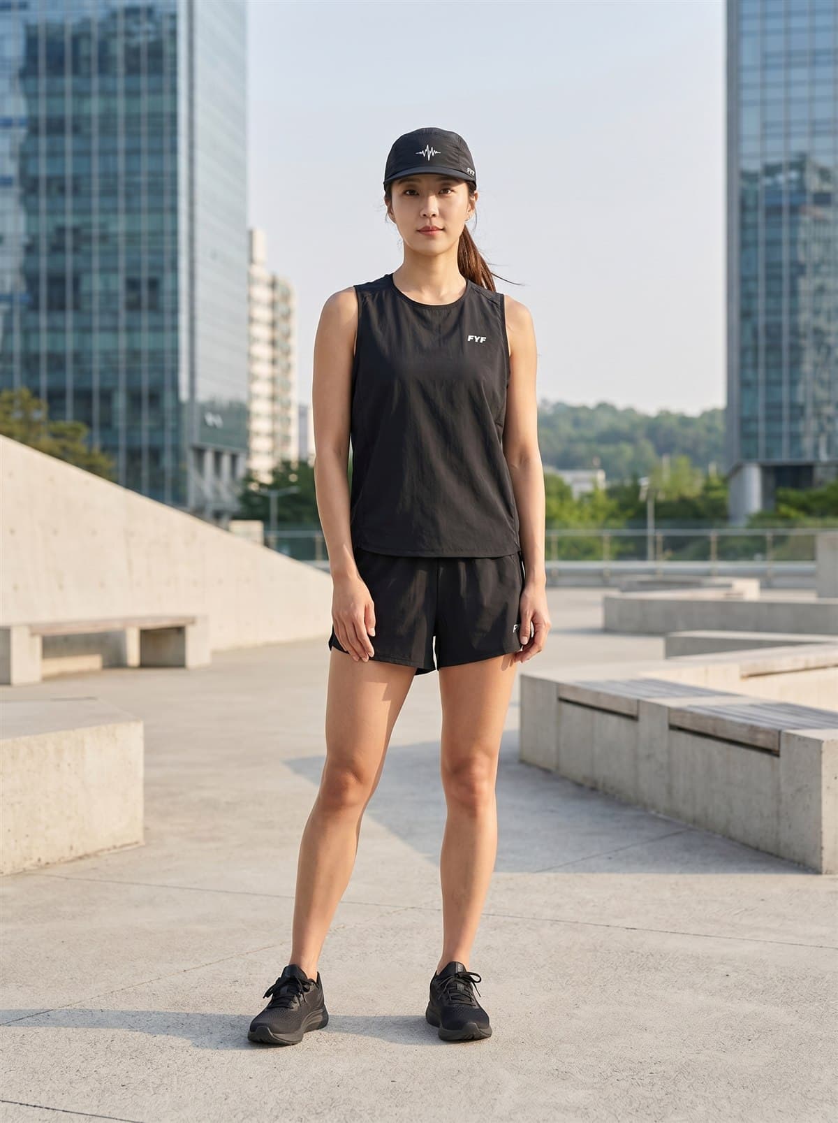 Pulse Sleeveless WOMAN FITTING front