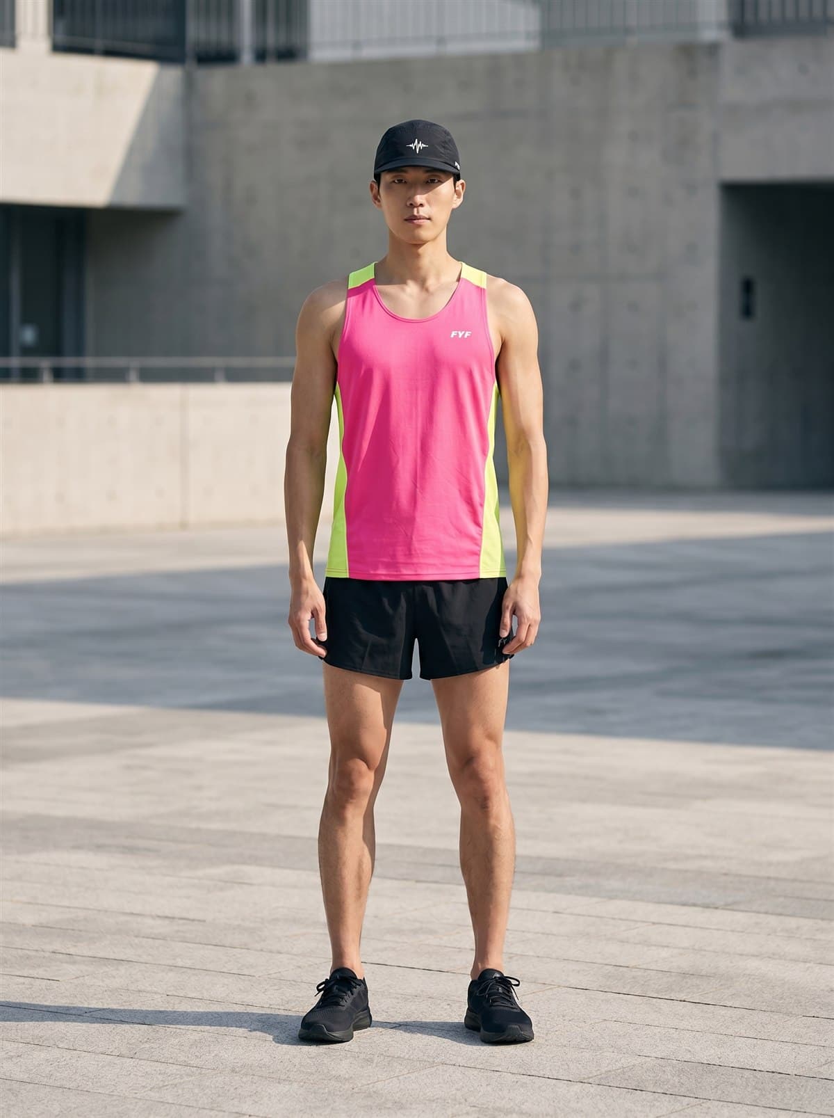 FYF Race Singlet MAN FITTING front