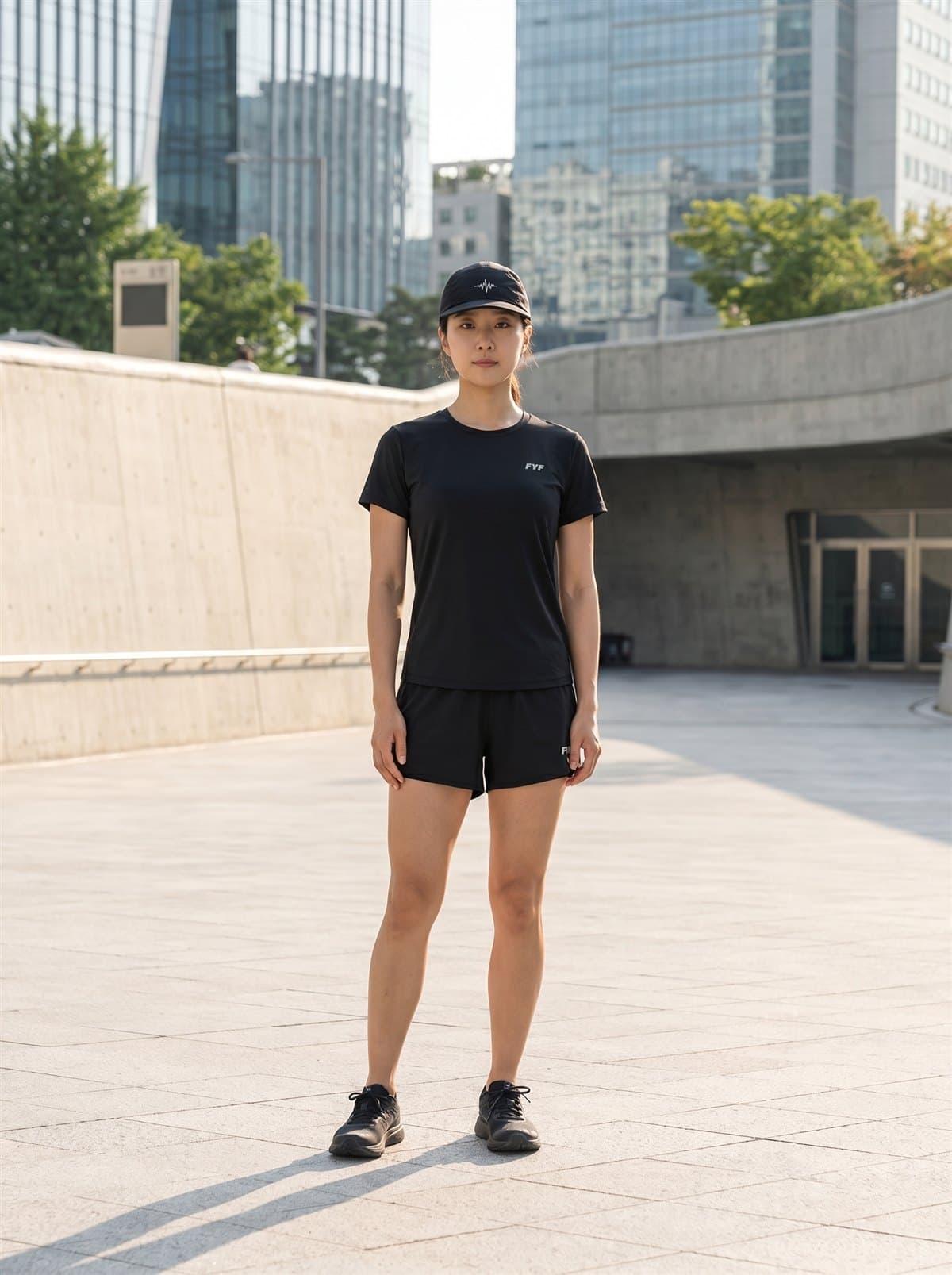 Flow Tee WOMAN FITTING front