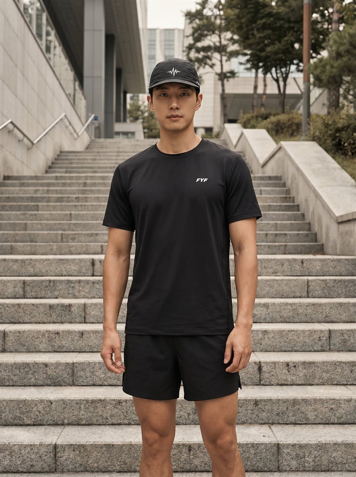 Flow Tee MAN FITTING front